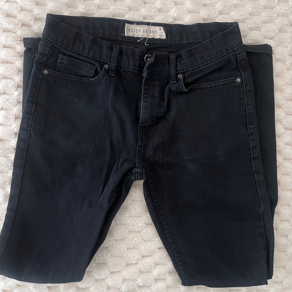 Topman Stretch Skinny Jeans 28x32